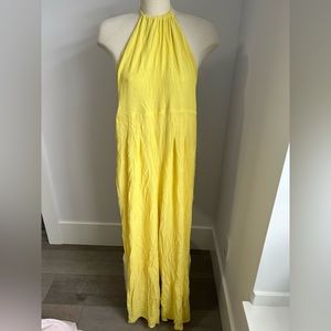 Yellow JumpSuit Forever 21 Small